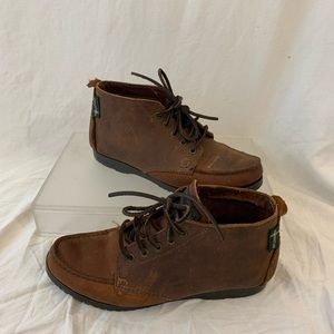 Vintage Eastland Lace Up Leather Ankle Boots